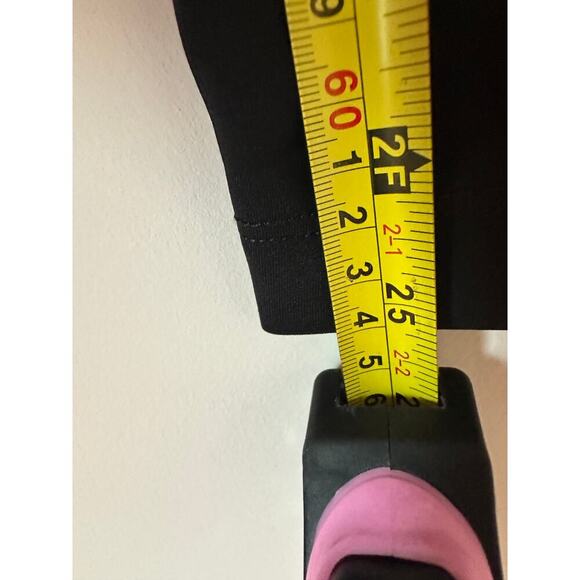 SHAN Size 14 Stretch Quiet Luxury Legging Black Plus Skinny Ankle Work Pants - Picture 9 of 11